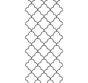 Store enrouleur cuisine design marocain géométrique - TenStickers