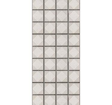 Store enrouleur cuisine carreaux abstraits minimalistes - TenStickers