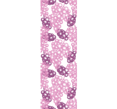 Store enrouleur cuisine raisins roses et violets - TenStickers