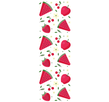 Store enrouleur cuisine motif de fruits variés - TenStickers