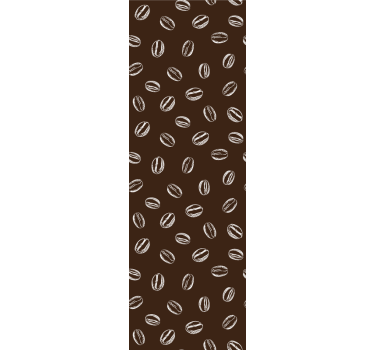 Store enrouleur cuisine motif café en grains - TenStickers