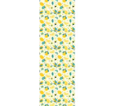 Store enrouleur cuisine citrons amusants - TenStickers