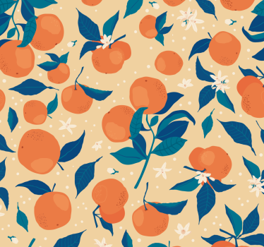 Store enrouleur cuisine oranges en ensemble - TenStickers
