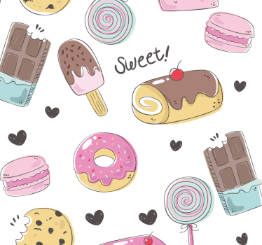 Store enrouleur cuisine délices sucrés - TenStickers