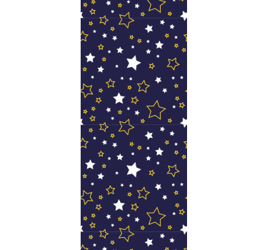 Store enrouleur chambre enfant ciel nocturne étoilé - TenStickers