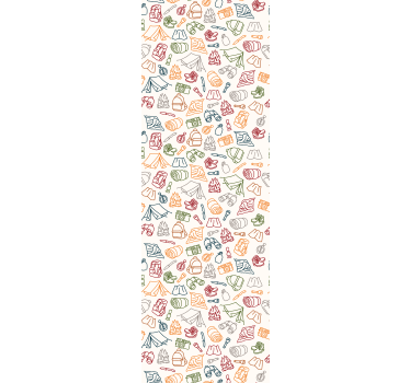 Store enrouleur chambre enfant bateau camping feu bois - TenStickers