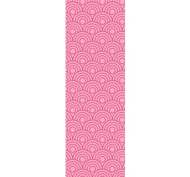 Store enrouleur chambre enfant forme rose clair et foncé - TenStickers