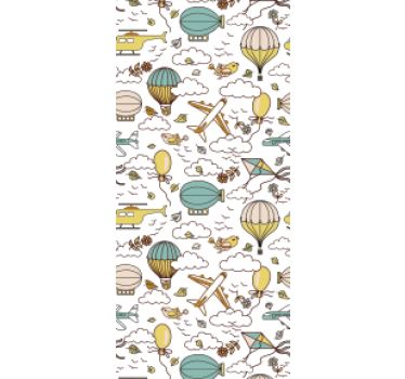 Store enrouleur chambre enfant assorti de véhicules - TenStickers