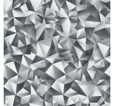 Store enrouleur gris diamants gris - TenStickers