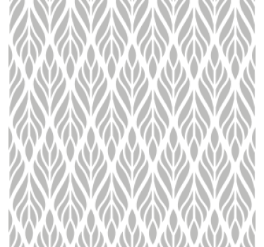 Store enrouleur gris motif floral ethnique - TenStickers