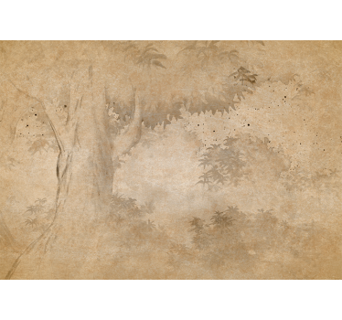 Store enrouleur cuisine paysage tropical vintage - TenStickers