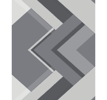 Store enrouleur gris géométrique gris - TenStickers