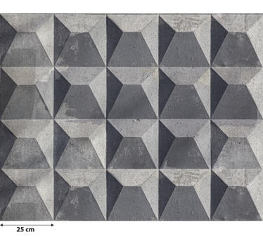 Store enrouleur gris texture béton brut - TenStickers