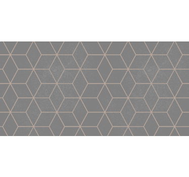 Store enrouleur gris motif hexagonal géométrique - TenStickers