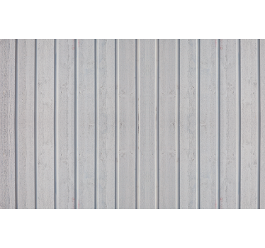 Store enrouleur gris lattes de bois blanches - TenStickers