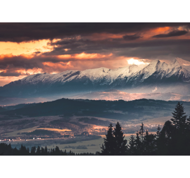 Store enrouleur bureau top doré polonais tatry - TenStickers