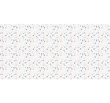 Store enrouleur gris style nordique enfants à pois colorés - TenStickers