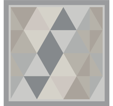 Store enrouleur gris triangles pantone gris - TenStickers
