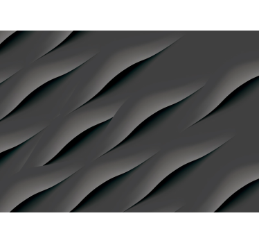 Store enrouleur gris motifs vagues grises abstraites - TenStickers