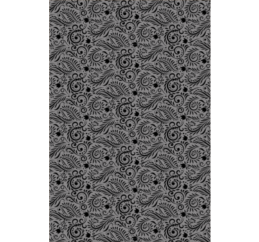 Store enrouleur salon moderne motifs tourbillons ornés - TenStickers