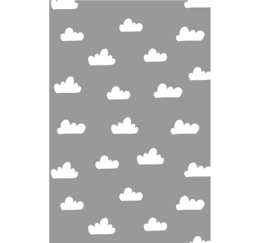 Store enrouleur chambre bébé ciel nuageux - TenStickers
