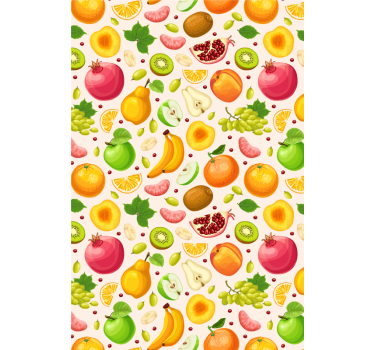 Store enrouleur cuisine motifs fruités - TenStickers