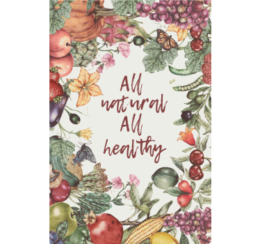 Store enrouleur cuisine tout naturel et sain - TenStickers