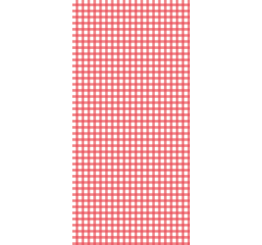 Stores originaux Décoration à carreaux rouges - TenStickers