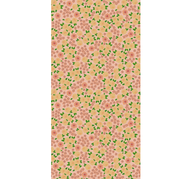 Store enrouleur cuisine motifs floraux fleurissent - TenStickers