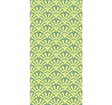 Store vintage des années 70 de couleur citron - TenStickers