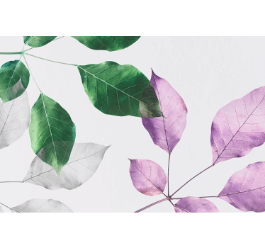 Store enrouleur fleurs et de plantes motifs vibrants - TenStickers