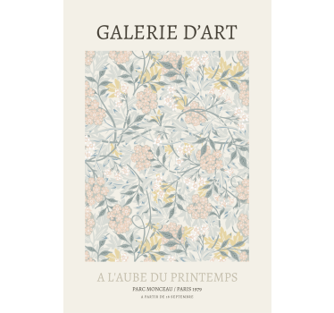 Store enrouleur salon avec images de galerie d'art - TenStickers