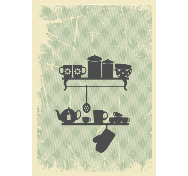 Store étagères de cuisine - TenStickers