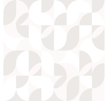 Store enrouleur salon blanc design rétro - TenStickers