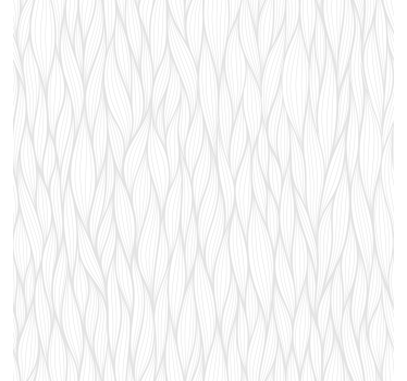 Store enrouleur salon blanc lignes ondulées - TenStickers