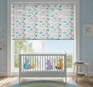 Store enrouleur chambre enfant illustration enfantine - TenStickers