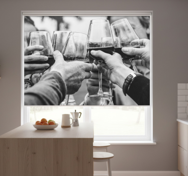 Store enrouleur cuisine à motifs élégants - TenStickers