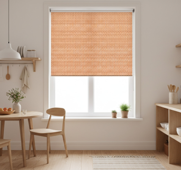 Store enrouleur cuisine beige textile - TenStickers