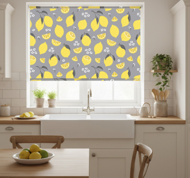 Store enrouleur cuisine citron tropical - TenStickers