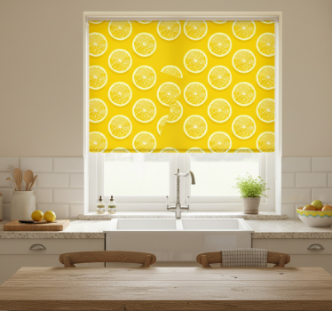 Store enrouleur cuisine citrus rafraîchissant - TenStickers