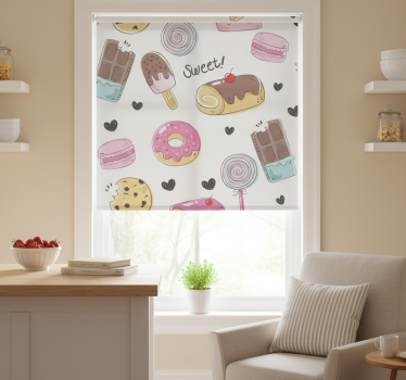 Store enrouleur cuisine délices sucrés - TenStickers