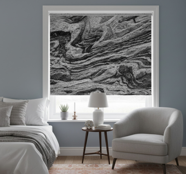 Store enrouleur gris texture grise naturelle - TenStickers