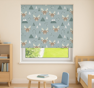Store enrouleur pour chambre enfant design nordique cher - TenStickers