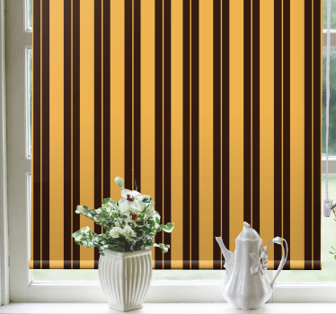 Store enrouleur cuisine motif bandes verticales vintage - TenStickers