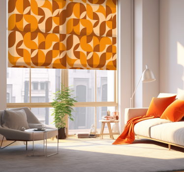 Store orange salon design rétro - TenStickers
