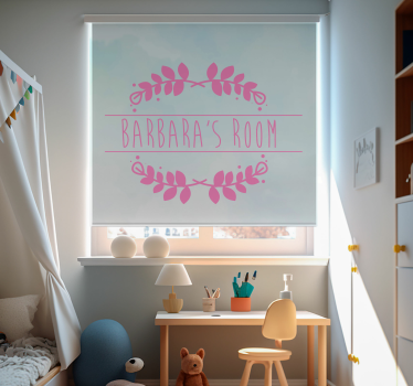 Store enrouleur chambre enfant avec prénom - TenStickers