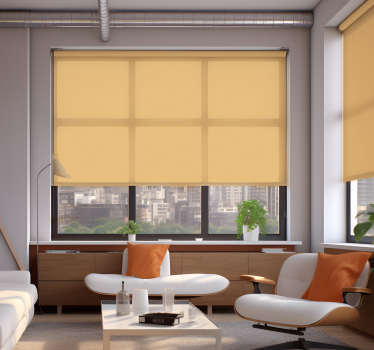Store couleur unie beige - TenStickers
