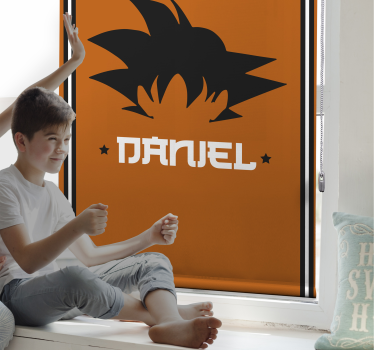 Store super-héros avec prénom personnalisable - TenStickers
