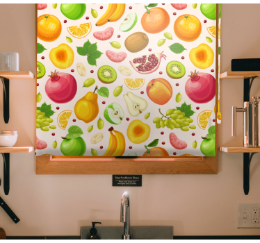 Store enrouleur cuisine motifs fruités - TenStickers
