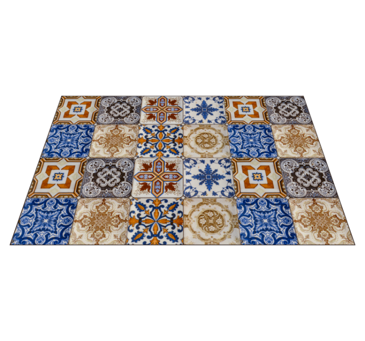 Set de table original hydraulique multicolore - TenStickers